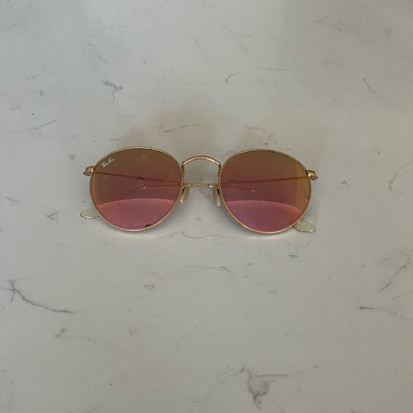Rayban Round Flat Lenses - Picture 1 of 11